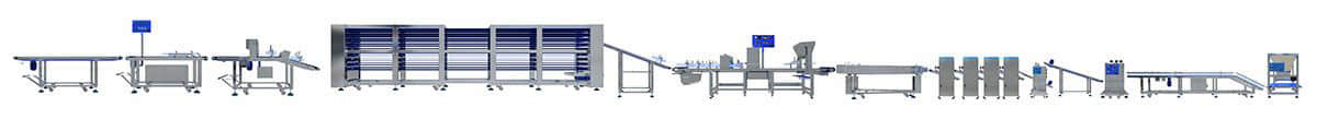 Paratha Production Line Machine