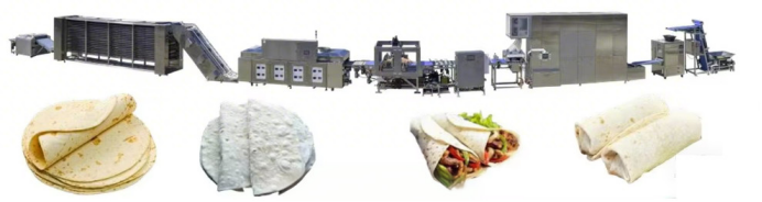 Large capacity Tortilla production line