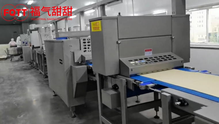 Ligne de laminage de pâte feuilletée & ligne de maquillage par FQTT