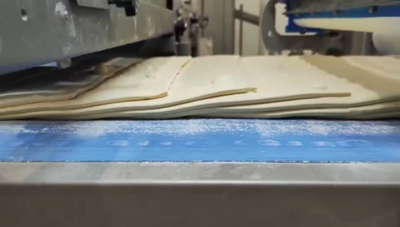 China Economy Puff Pastry Sheeting Line