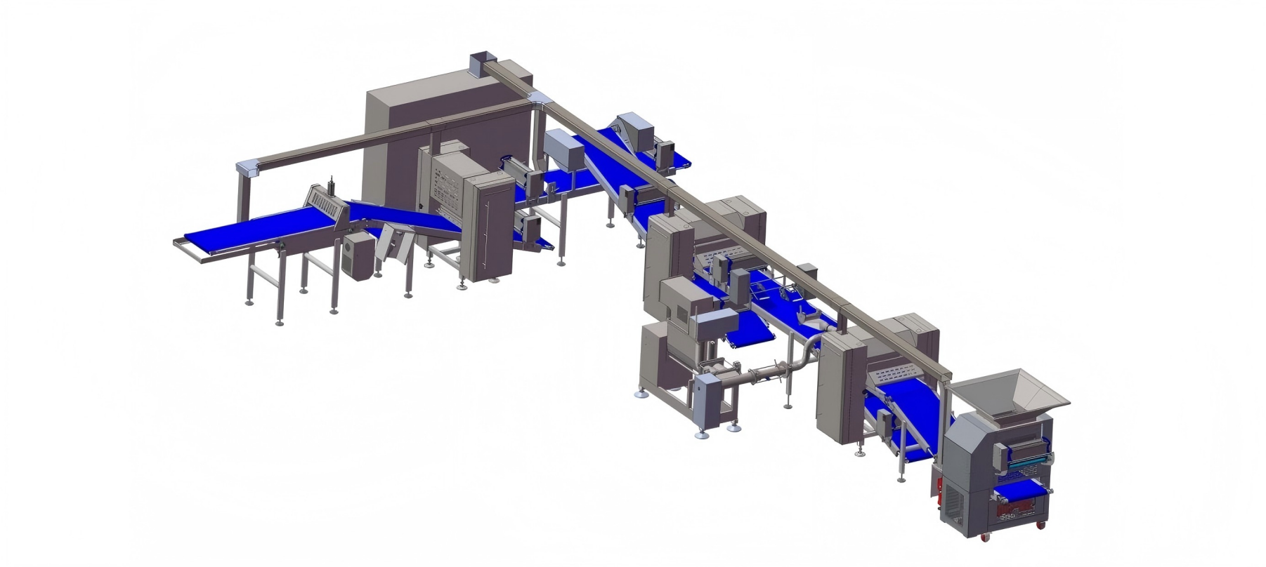 China Puff Pastry Processing Line